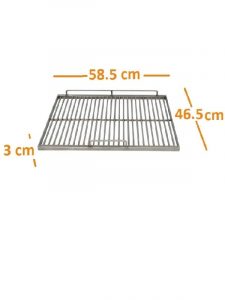Horno brasa pira 70 lux Parrilla de Varillas medidas