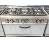 Cocina Industrial 6 Fuegos con Horno XL