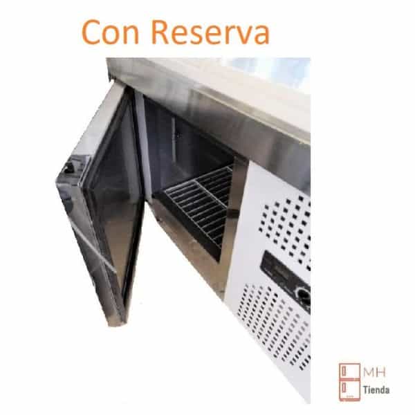 VITRINA EXPOSITORA CHARCUTERÍA. CON RESERVA TRASERA